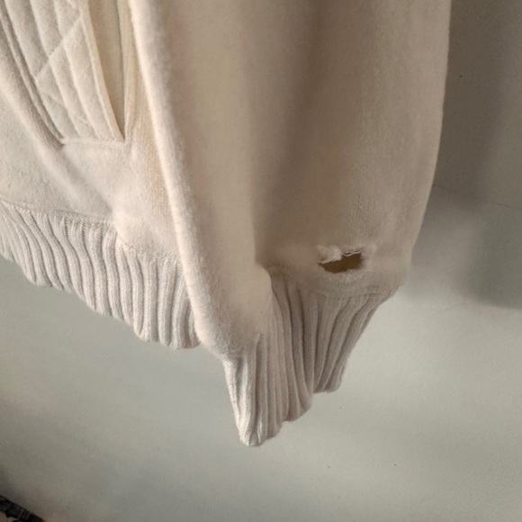 Old Navy Cream Fleece Jacket - Picture 3 of 7